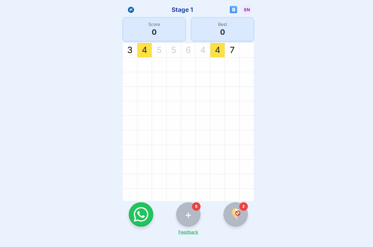 Math Game Preview